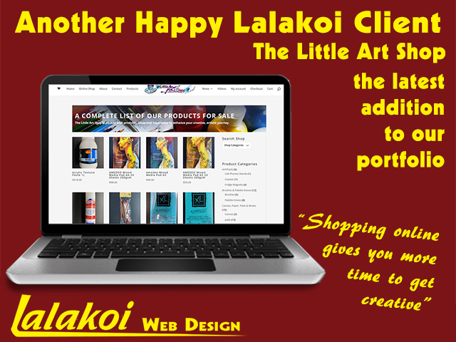 The Little Art Shop Online Shop by Lalakoi