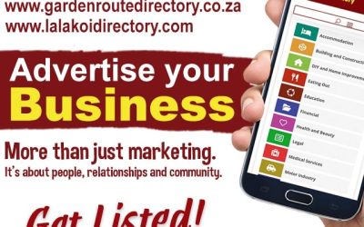 Advertise Your Business on the Lalakoi and Garden Route Directories