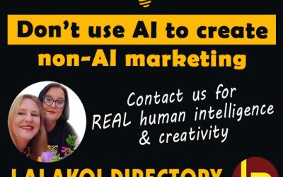Don’t use AI to create non-AI Marketing